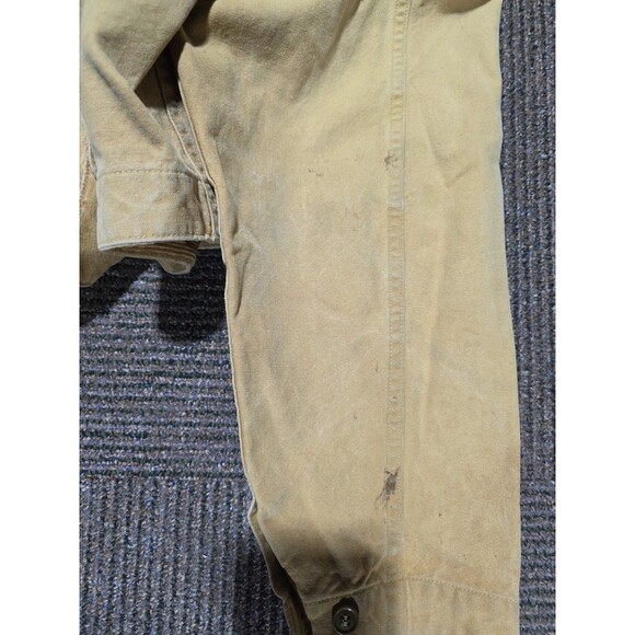 VINTAGE 1940s-50s Red Head Canvas Hunting Jacket Coat The Sportsman's Tailor M? - Picture 7 of 7